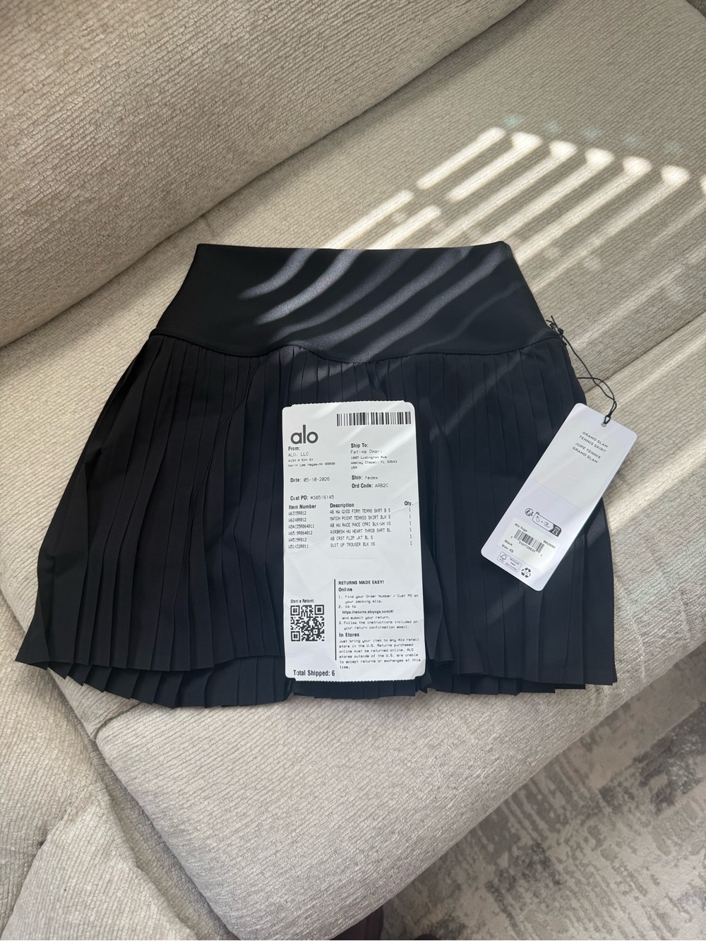 ALO Yoga Grand Slam Tennis Skirt - Picture 3 of 4
